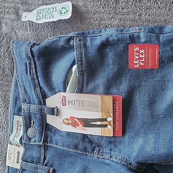 Levi's  511 Performance Slim Jeans Boys Size 10 25 x 26 - Picture 4 of 6
